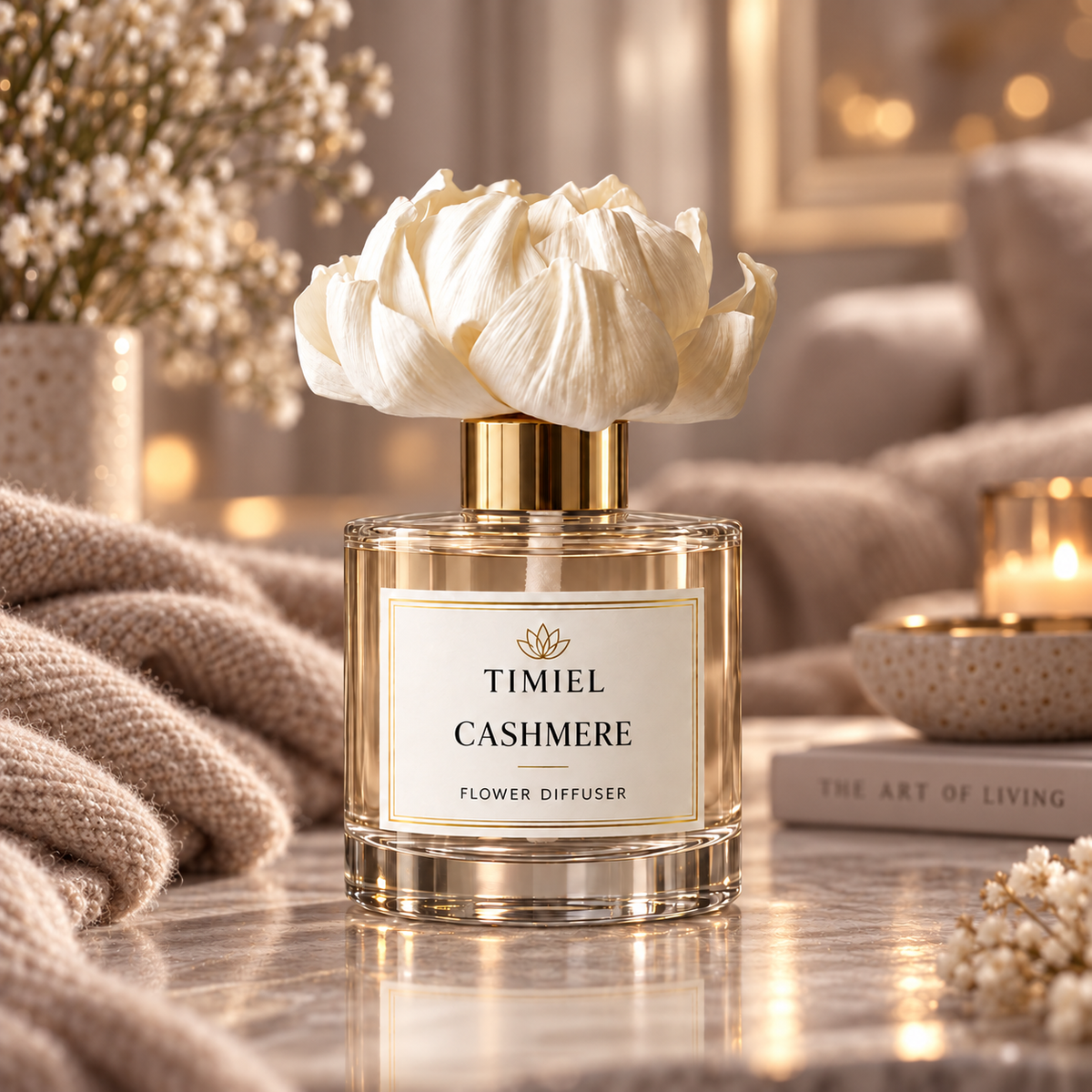Cashmere virágdiffúzor, 100 ml